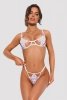 OBSESSIVE Luise Sublim White komplet 2-cz otwarty